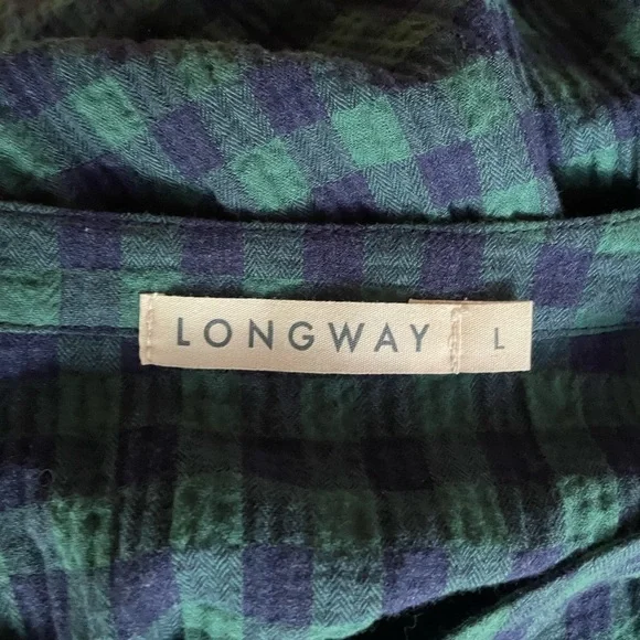 LONGWAY Haven Dress in Green Plaid - Picture 10 of 10